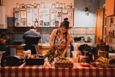 Cena en la cocina de #33Recetas