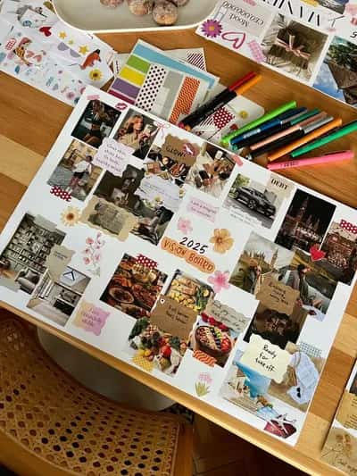 Taller de Vision Board: Crea Tu Mapa de Sueños