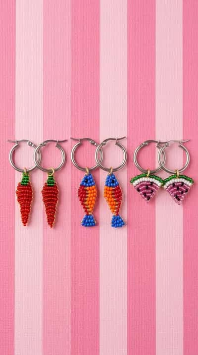 Taller de Aretes en Chaquiras: Diseña el Tuyo Desde Cero