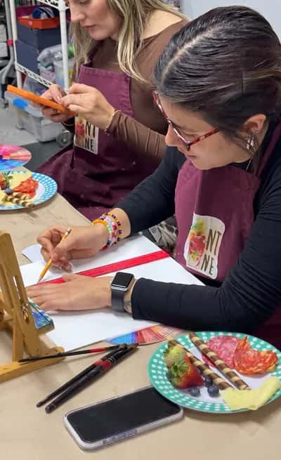 Catando al Artista: Pintura y Cata de Vino