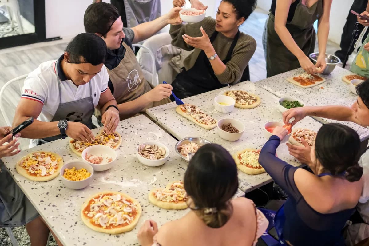 Taller de Pizza + Copa De Vino
