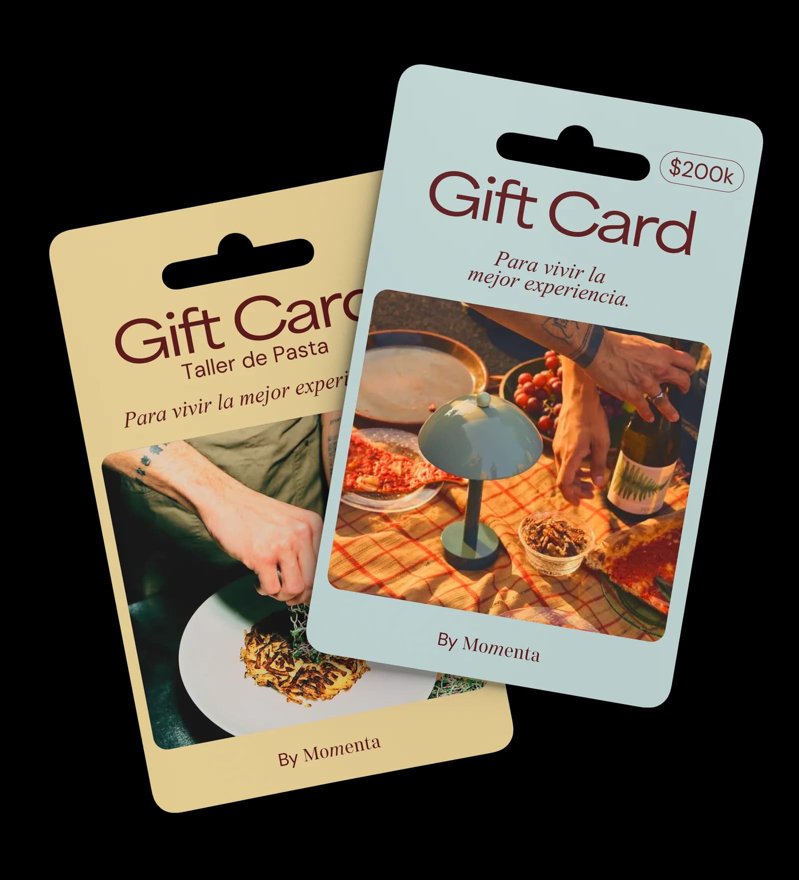 Gift cards de Momenta