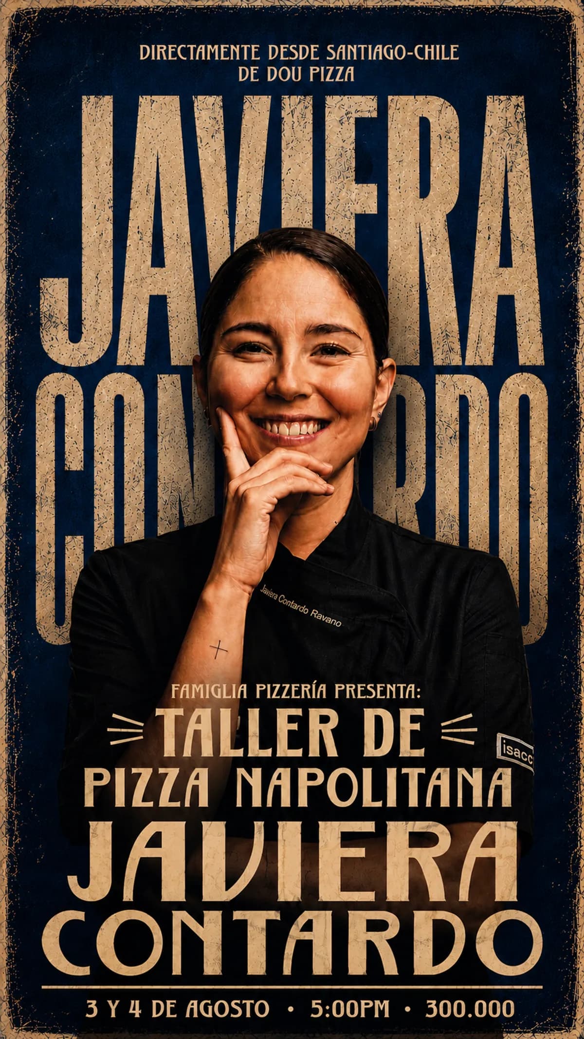 Pizzería Napolitana con Javiera Contardo